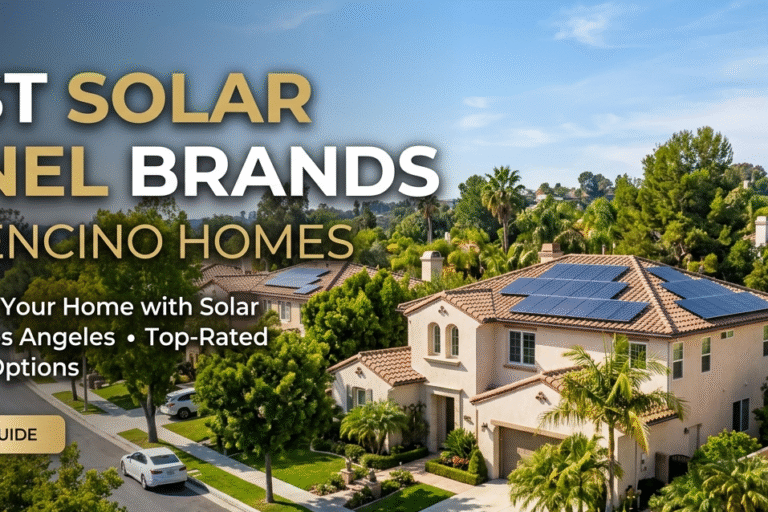 Best Solar Panel Brands for Encino Homes (1)