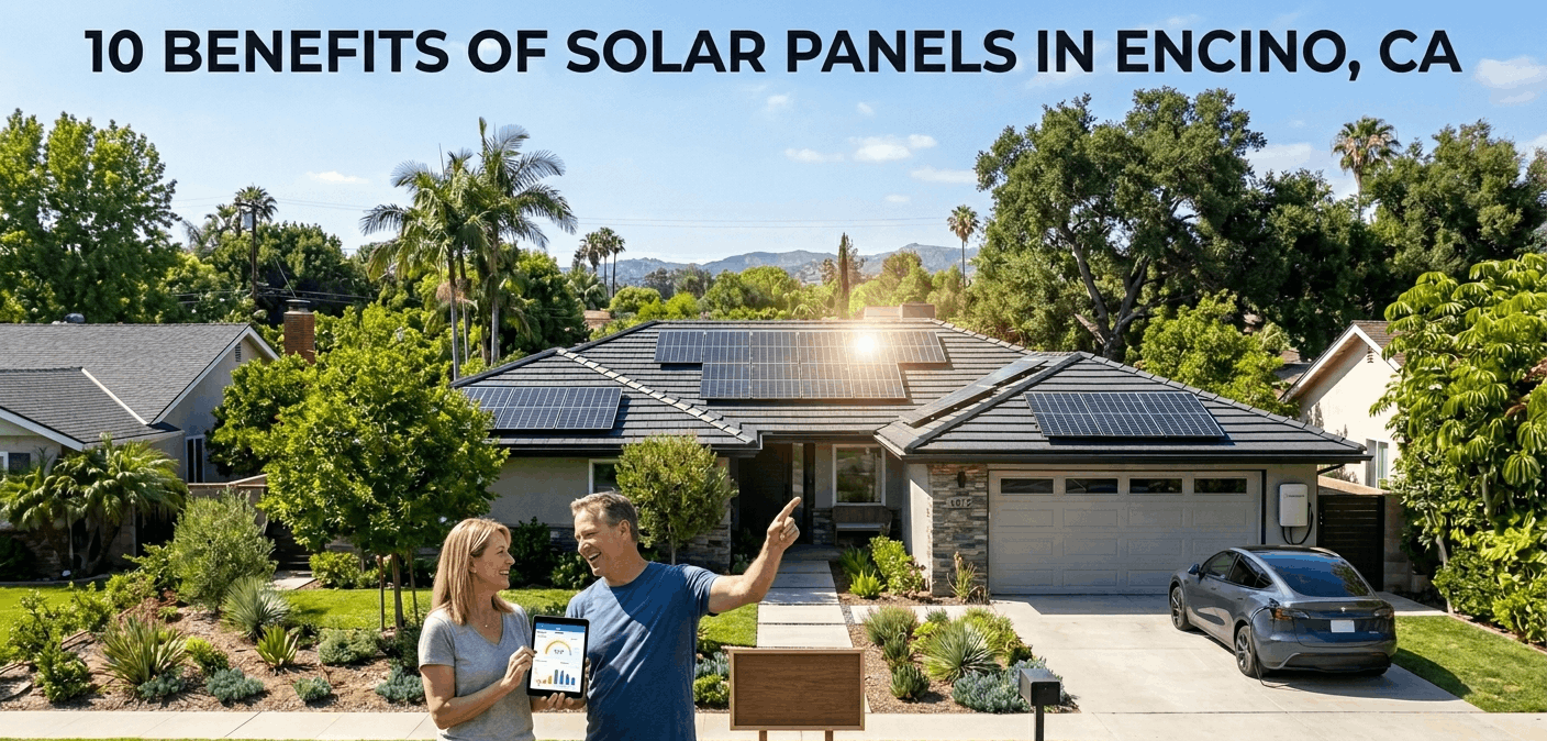 10 Benefits of Installing Solar Panels in Encino, CA