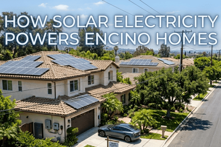 How Solar Electricity Powers Encino Homes (1) How Solar Electricity Powers Encino Homes