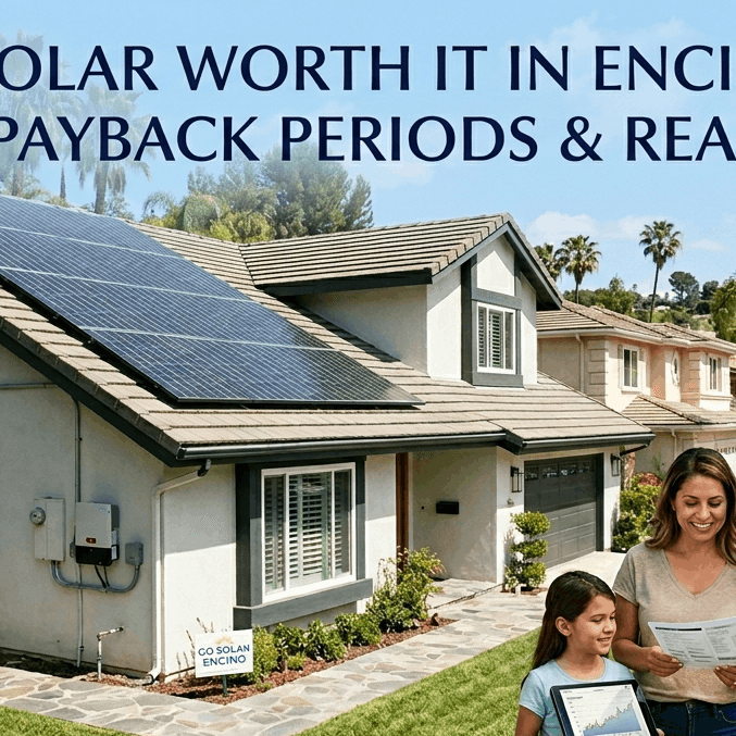 Is Solar Worth It in Encino? Savings, Payback Periods & Real Numbers