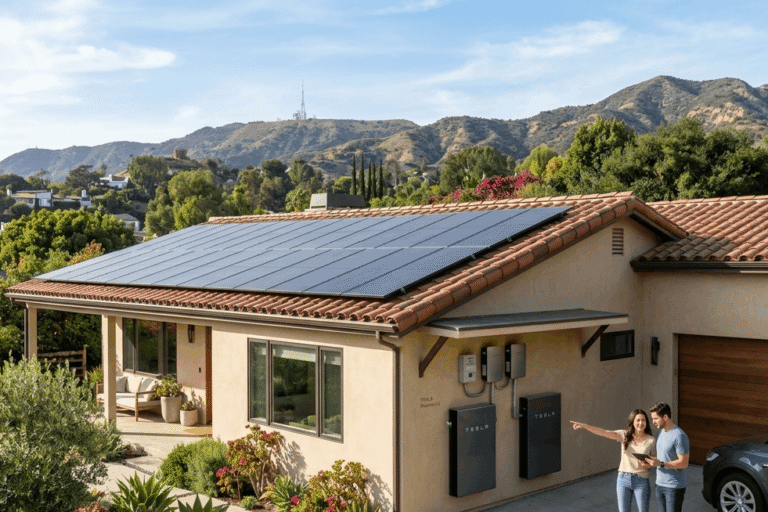 Solar Panels and Home Battery Backup: A Smart Combination for Studio City Homes