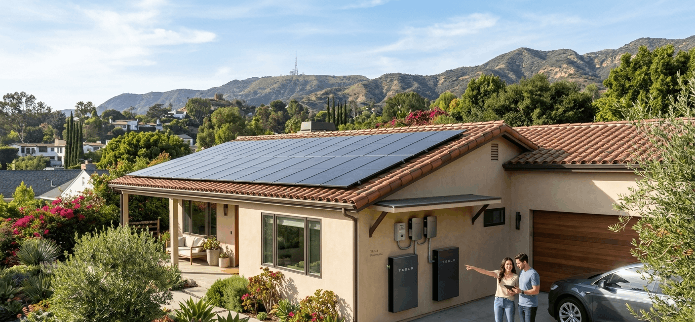 Solar Panels and Home Battery Backup: A Smart Combination for Studio City Homes