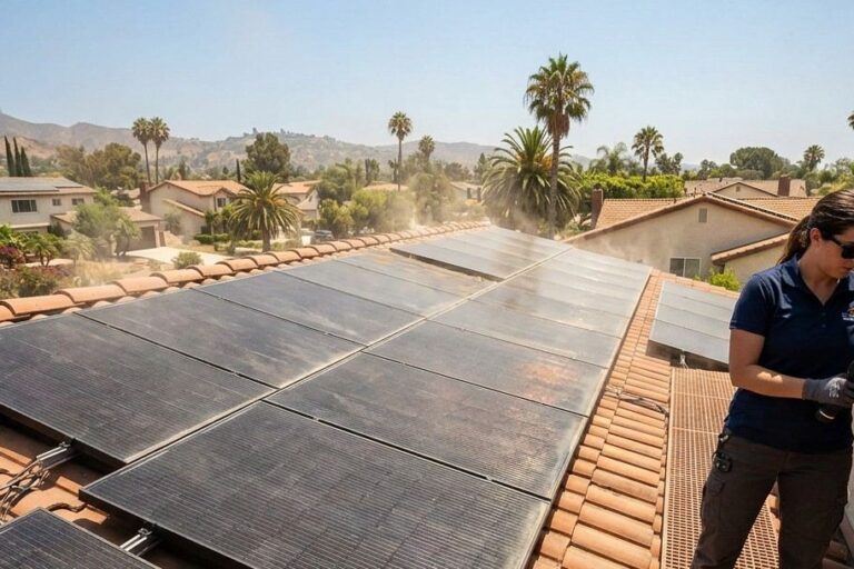What Happens to Solar Panel Performance During Studio City Heatwaves 1-200kb What Happens to Solar Panel Performance During Studio City Heatwaves?